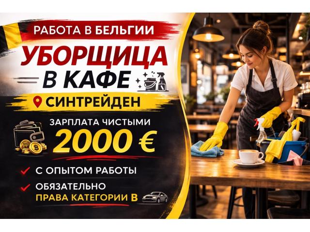 Уборщица в кафе Warszawa - e-Delo.pl - Работа в Польше